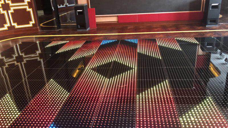 MOKA SFX MK-LD04C 144 (12*12) Pixel Digital Induction Interactive LED Dance Floor Tiles
