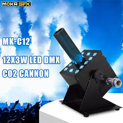 MOKA SFX MK-C12 LED Co2 Jet Machine Angle Adjustable MOKA SFX