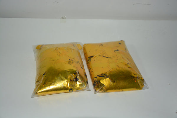 MOKA SFX Gold metallic confetti Flame-retardant for Confetti Machine