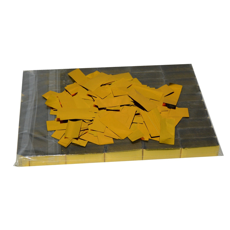MOKA SFX Gold metallic confetti Flame-retardant for Confetti Machine