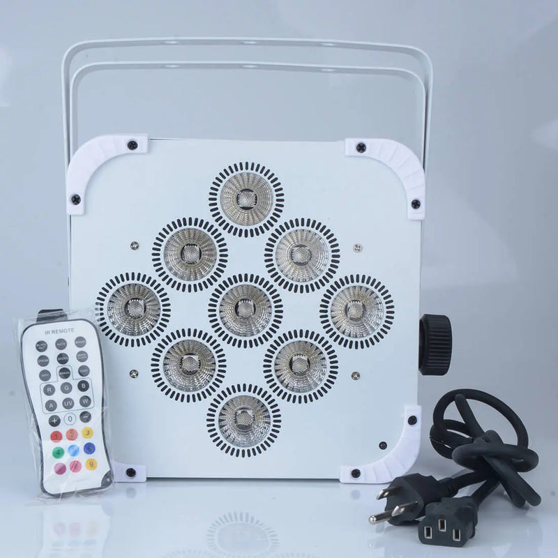 MOKA SFX P03 White Led Battery Wireless 9*18w Rgbwa+uv 6 in 1 Led