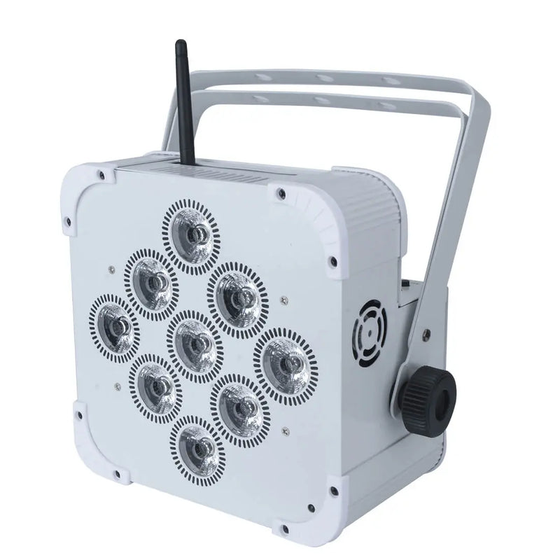 MOKA SFX P03 White Led Battery Wireless 9*18w Rgbwa+uv 6 in 1 Led