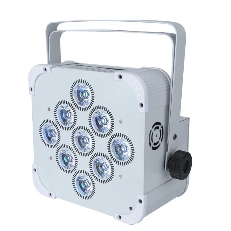 MOKA SFX P03 White Led Battery Wireless 9*18w Rgbwa+uv 6 in 1 Led
