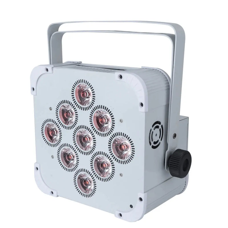MOKA SFX P03 White Led Battery Wireless 9*18w Rgbwa+uv 6 in 1 Led