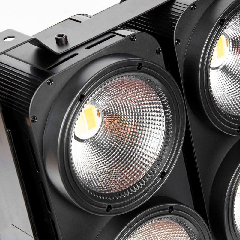 4-Eye LED Audience Cob light RGB 3IN1 DMX Control 100W Stage light