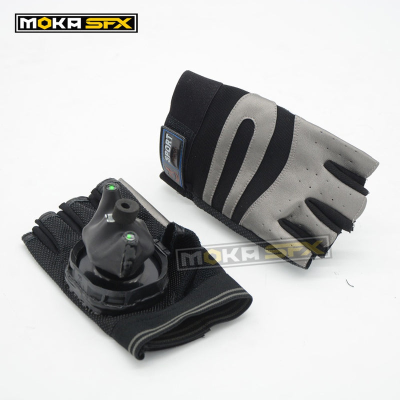 Green Laser Robot Gloves for nightclub and party