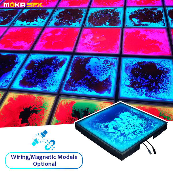MOKA SFX MK-LD05C Wired LED Dance Floor Sensor Liquid LED Light Dance Floor