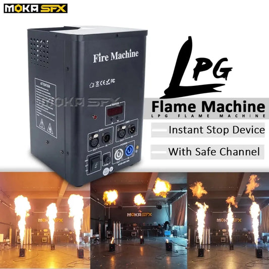 MOKA SFX H-E01A LGP Single Head Flame Machine MOKA SFX