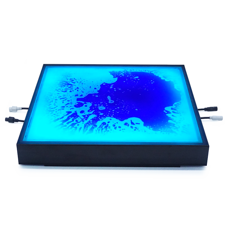 MOKA SFX MKLD05C Wired LED Dance Floor Sensor Liquid Floor Tile Light ...