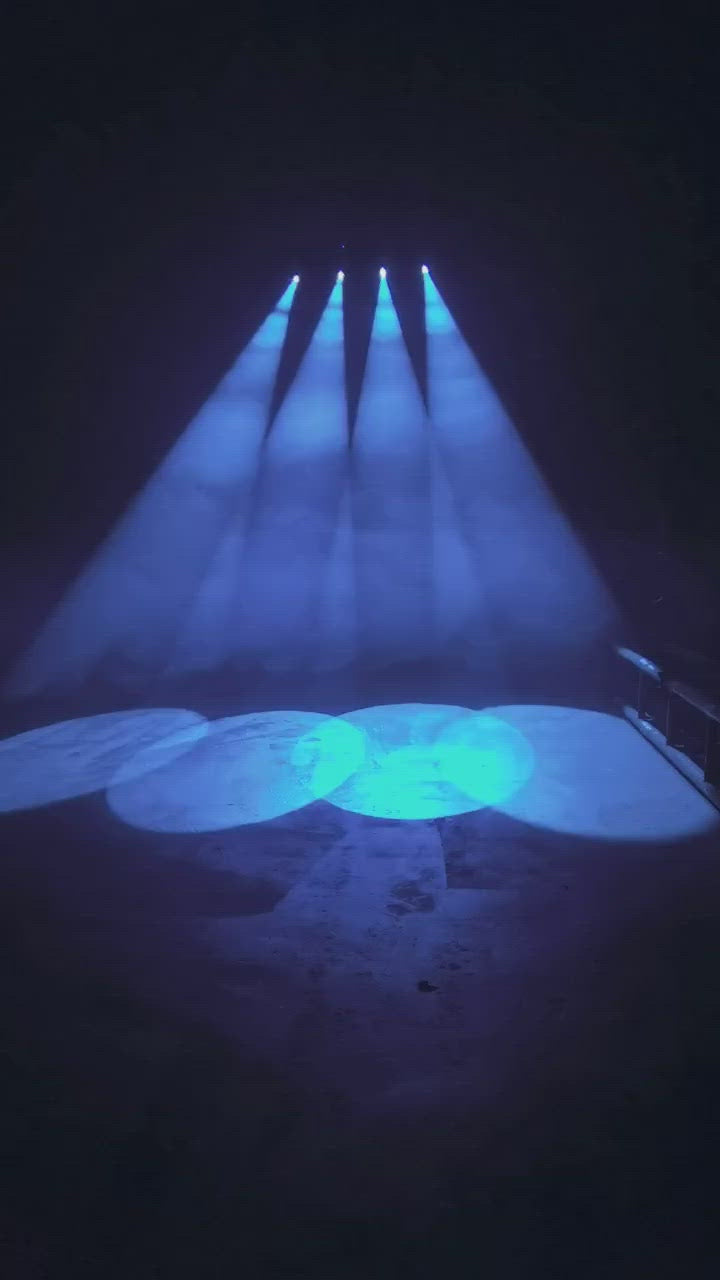 MOKA Lighting EPR 150W 3 in 1 LED Gobo Light Moving Head Beam