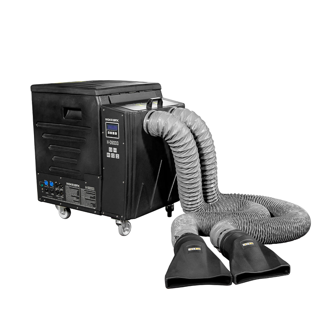 MOKA SFX H-D6000 6000W Dmx/Remote Dry Ice Fog machine