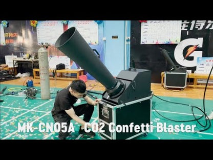 MOKA SFX MK-CN05A CO2 Confetti Blaster DMX Control Powerful Confetti Machine