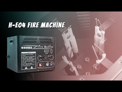 MOKA SFX H-E04 High Power 4-Head Single Shoot Flame Machine