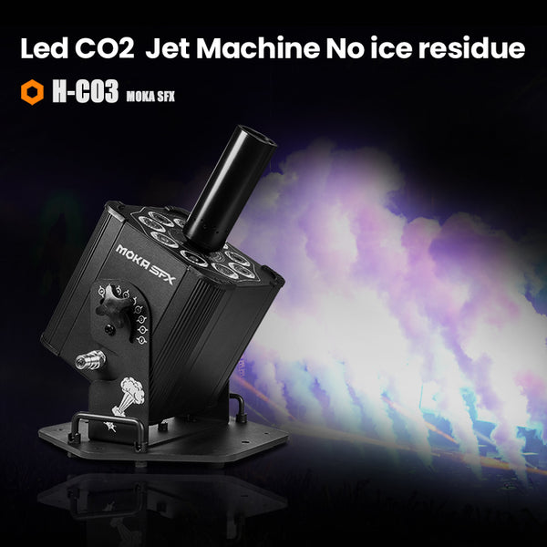 Máquina de chorro de CO2 LED MOKA SFX H-C03 sin residuos de hielo